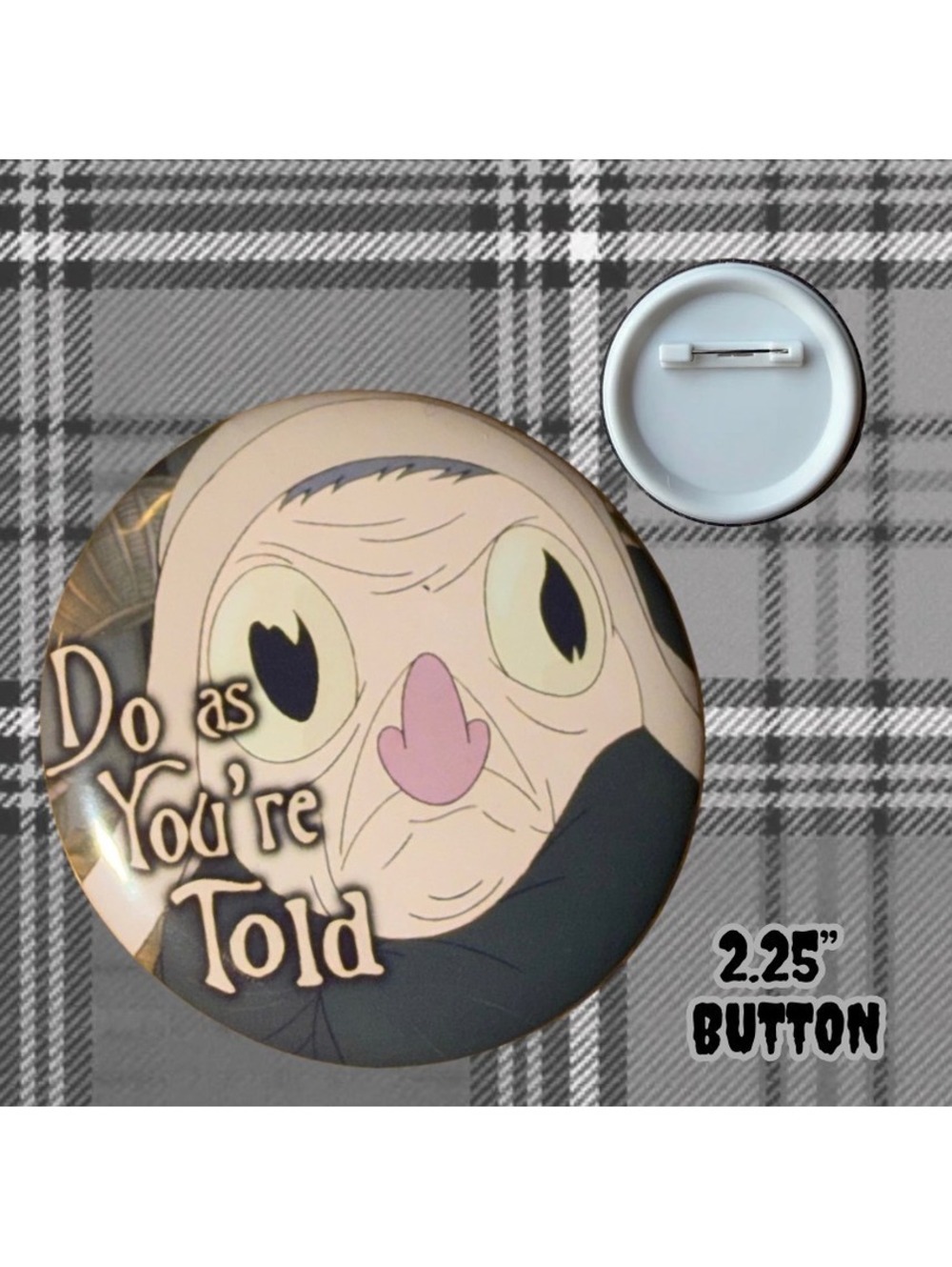 Over the Garden Wall 2.25" Handmade Button